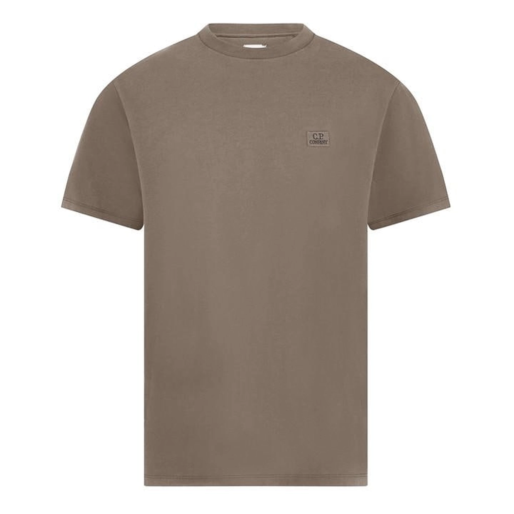 CP Company Men's Regular Fit Basic T-Shirt - Brown